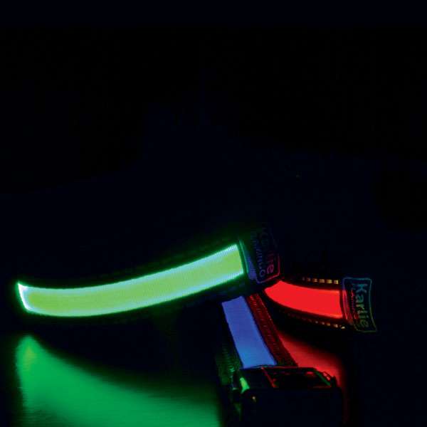 Karlie Flamingo oLED Halsband mit USB Ladegerät - Pink - 34 - 36 cm – Bild 3