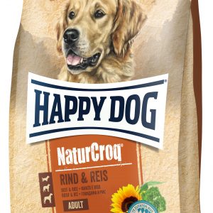 HappyDog NaturCroq Rind Reis 15kg