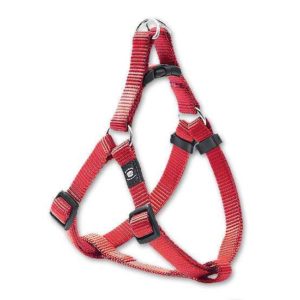 Karlie ASP Step&Go Geschirr - Rot - 25 mm, 64-95 cm